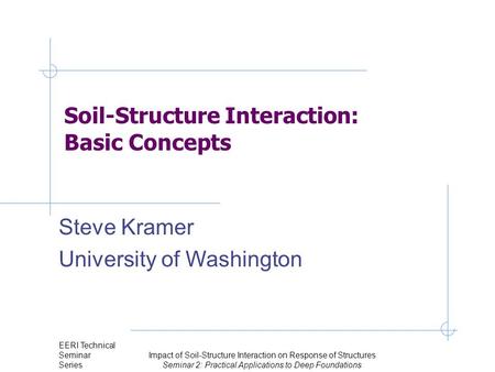 Seismic Site Response Analysis