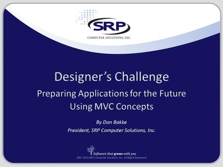 What is MVC? At the very least it’s just another computer acronym…Model-View-Controller It might be new to you but it’s been around for 30 years In varying.