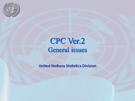 United Nations Statistics Division