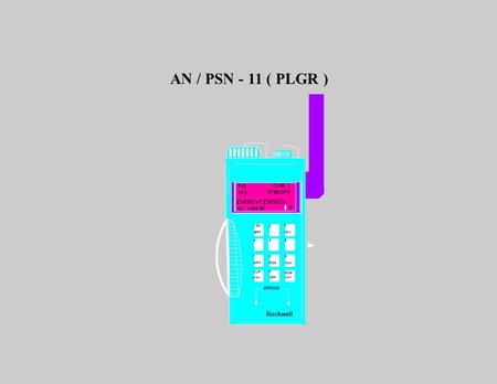 1 CRYPTO via KYK-13 STEP 1 STEP 2 STEP 3 STEP 4 STEP 5 Connect the KYK-13 to the J1 port on the AN/ PSN-11. Make sure the AN/PSN-11 is on and not doing.