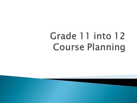 1. English 12 2. Grade 12 class 3. Grade 12 class 4. Grade 12 class 5. Elective 6. Elective 7. Elective 8. Graduation Transitions.