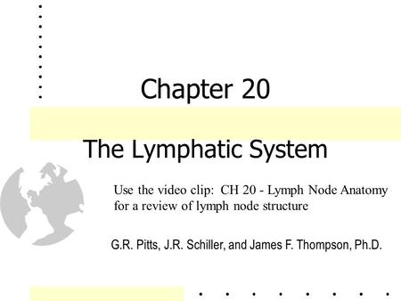 Chapter 20 The Lymphatic System