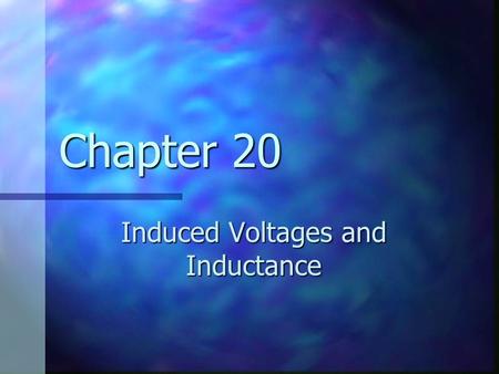 Induced Voltages and Inductance