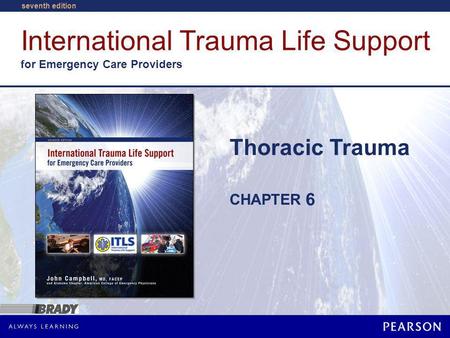 Thoracic Trauma © Pearson.