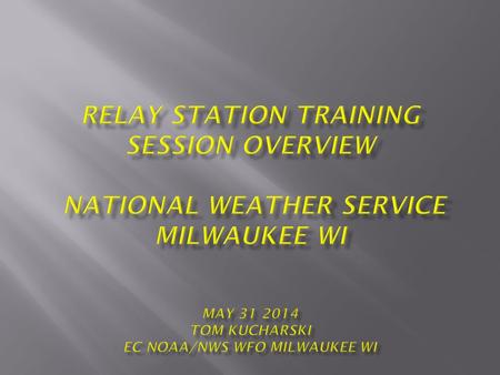 The National Weather Service has a core mission and goals. However, the area forecast offices are responsible for determining the approaches to employ.