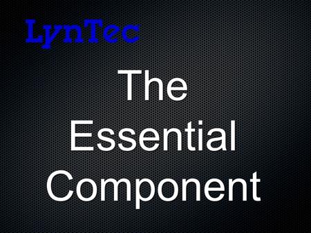 The Essential EssentialComponent. No Audio, Lighting or Video System operates without Electricity, but we take its delivery, distribution and control.