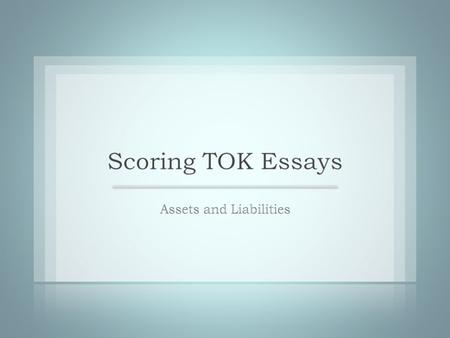  Coordinators ship essays directly to examiners.  Essays scored at home.  Examiners ship moderation sample to senior examiners.  Remaining.