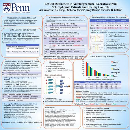 Conclusions and future work  25 features are enough to get top performance (65%, 77%) p-value feature selection signal-to-noise feature selection  Analyze.