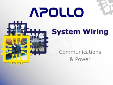 System Wiring Communications & Power. RS-485 Cable The standard wire used in RS-485 wiring is Belden 9842 – 24 AWG stranded (7x32) TC (tinned copper)