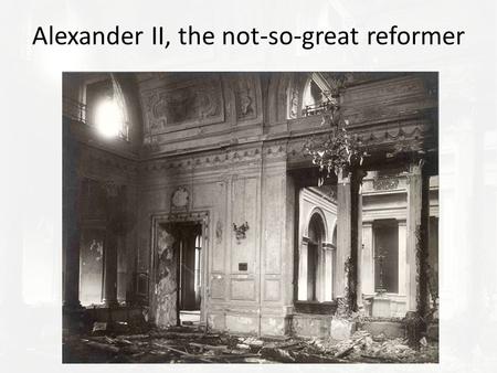 Alexander II, the not-so-great reformer. But problems too… 1863-1864: Another Polish Uprising – Suppressed and Polish-Lithuanian territories excluded.