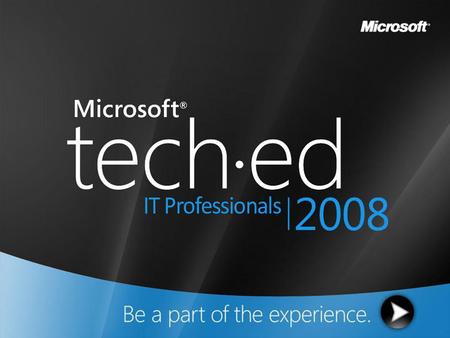 2 Connecting Active Directory To Cloud Services Jorgen Thelin Senior Program Manager Microsoft Corporation Session Code: IDA306.