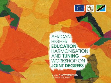 Discussion and preparation of ideas for Tuning Africa II (2015 – 2017) Julia González and Pablo Beneitone University of Deusto.