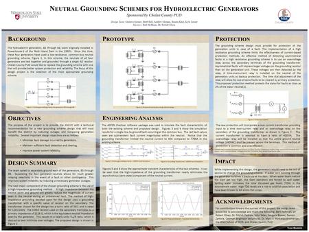 D ESIGN S UMMARY O BJECTIVES B ACKGROUND P ROTOTYPE E NGINEERING A NALYSIS P ROTECTION I MPACT A CKNOWLEDGMENTS T EAM B ARDEEN N EUTRAL G ROUNDING S CHEMES.