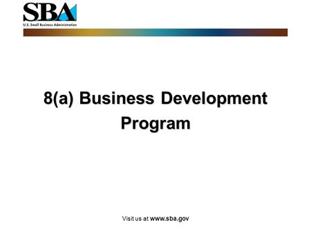 8(a) Business Development Program