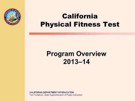 California Physical Fitness Test