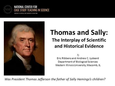 The Interplay of Scientific and Historical Evidence