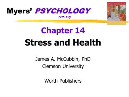 Myers’ PSYCHOLOGY (7th Ed)