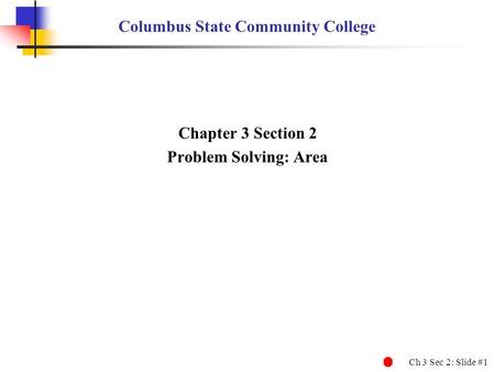 Columbus State Community College