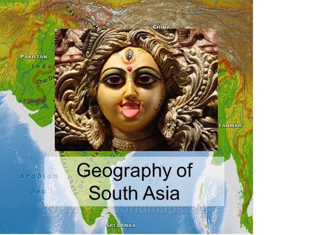 Geography of South Asia