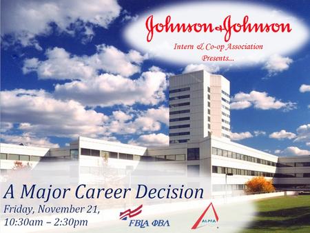 Introduction A Major Career Decision Format: Lunch & Learn (Panel discussion) Purpose: To assist college students answer two age-old questions, “What.