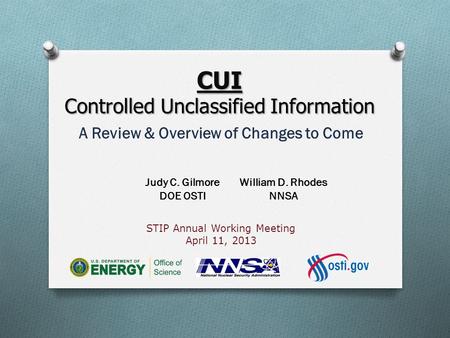 CUI Controlled Unclassified Information