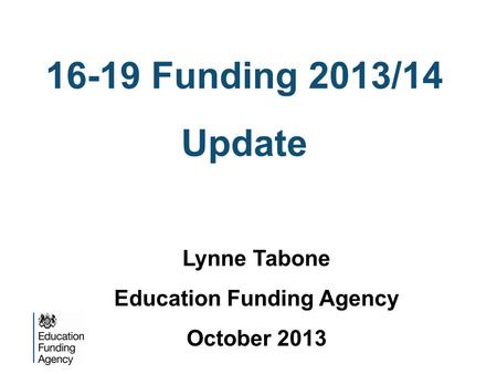 Education Funding Agency