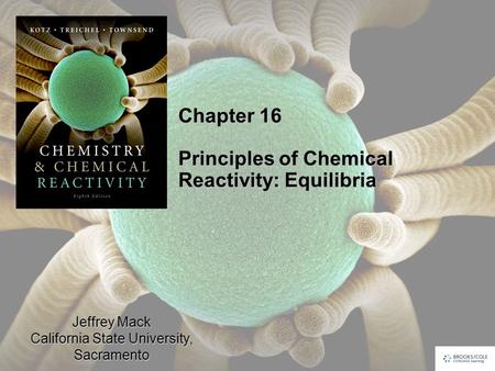 Chapter 16 Principles of Chemical Reactivity: Equilibria