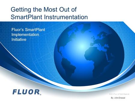 Most Used SPI Modules Instrument Index Module Instrument Spec Module