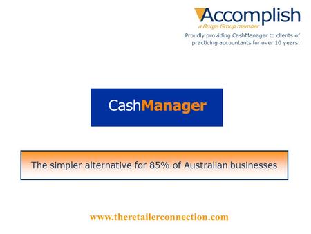 The simpler alternative for 85% of Australian businesses