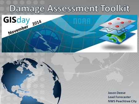 Jason Deese Lead Forecaster NWS Peachtree City 2014.