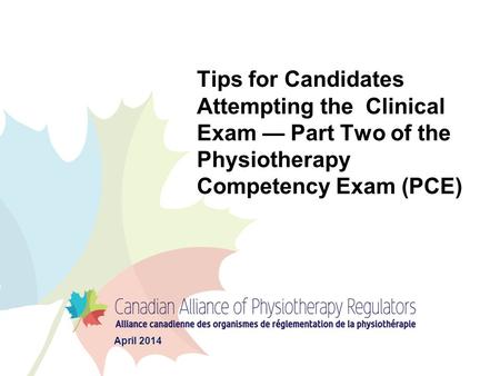 Canadian Alliance of Physiotherapy Regulators