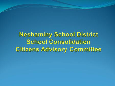 Committee Charter Review all available enrollment projections, building utilization and repair requirements, construction costs, and consolidation options.