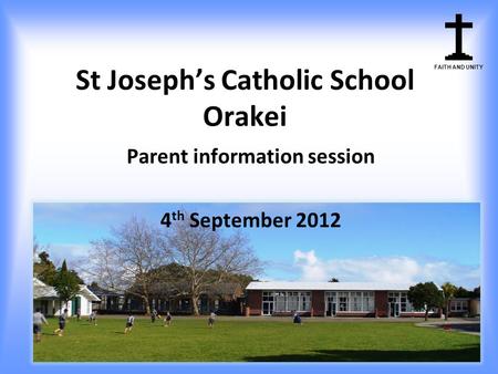 St Joseph’s Catholic School Orakei