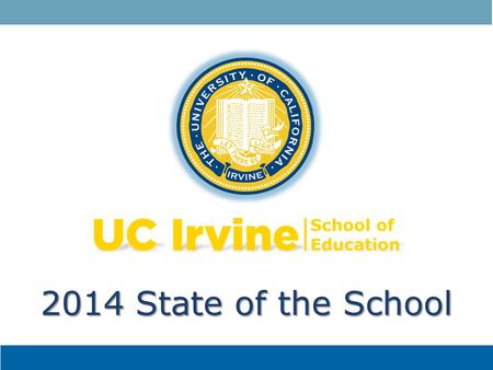 2014 State of the School.