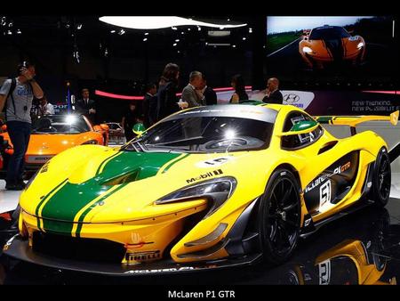 McLaren P1 GTR.