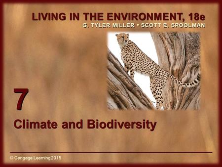 Climate and Biodiversity