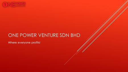 One power venture sdn bhd