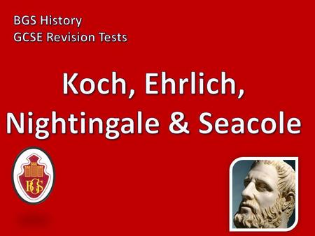 Which country was Koch from; why did that mean he was a rival of Pasteur’s? GERMANY!!! And Germany was at war with France (Pasteur was French)