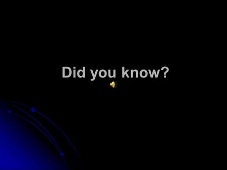 Did you know?. Sometimes size does matter. If you’re one in a million in China...