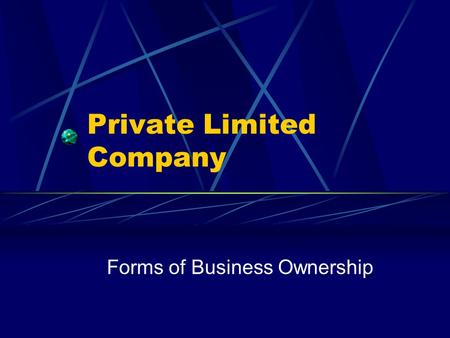 Private Limited Company