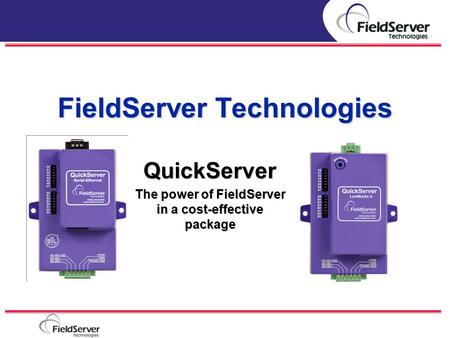 FieldServer Technologies