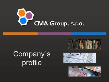 Company´s profile. 2 Content Partizánska cesta 64, 974 01 Banská Bystrica, Slovak Republic | Reg. No.: 44 013 361 | TAX ID: 2022550453 Mobile: +421 907.