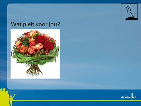 Wat pleit voor jou?. Wat pleit voor jou?Waar baseer jij je visies op?