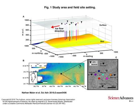 Fig. 1 Study area and field site setting.