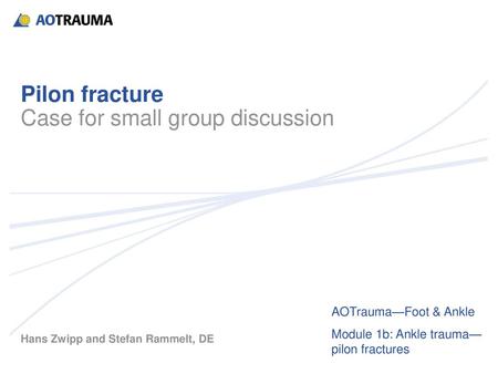 Case for small group discussion