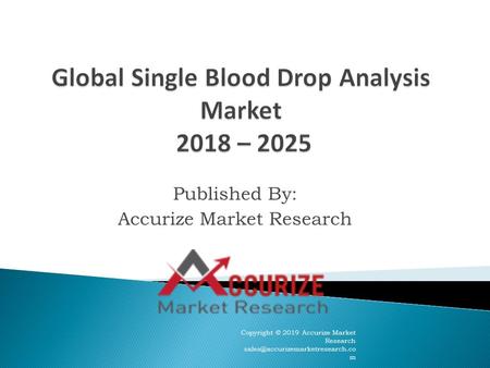 Global Single Blood Drop Analysis Market