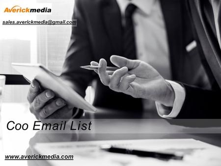 COO Email List