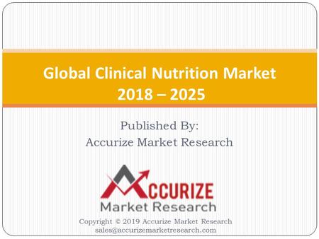 Global Clinical Nutrition Market