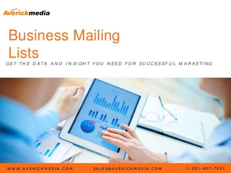 Business Mailing lists- AverickMedia