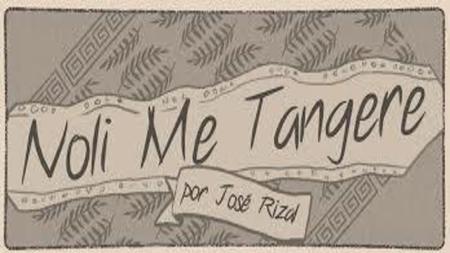 Noli me tangere NI JOSE P. RIZAL